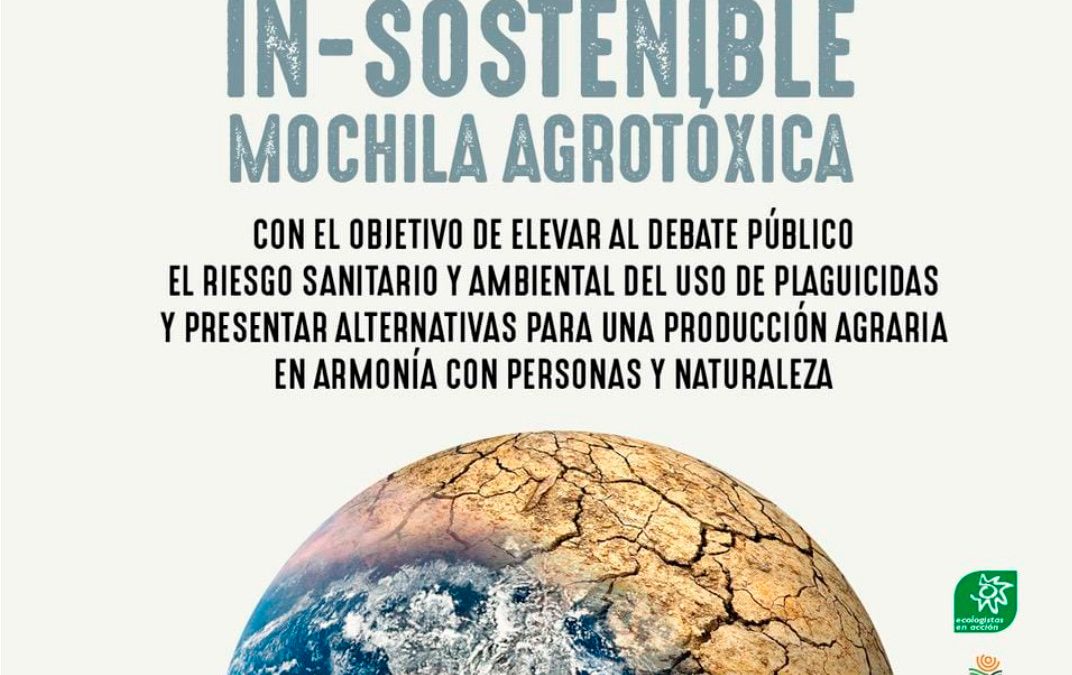 ¡Vídeo disponible! Conoce el informe sobre el riesgo de uso de plaguicidas: la mochila agrotóxica