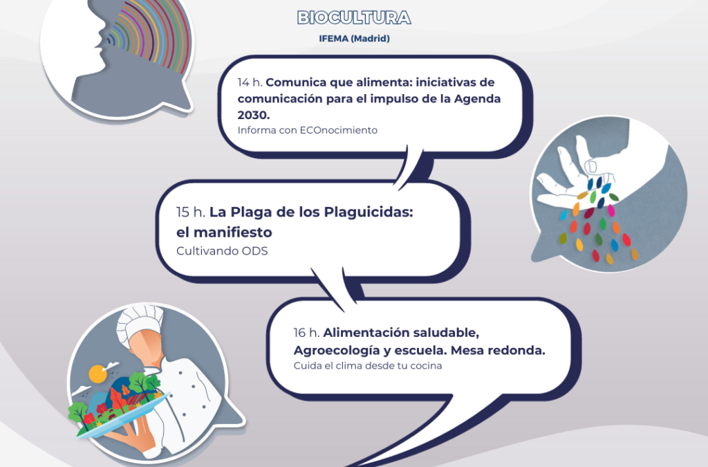 Comunica Que Alimenta en Biocultura Madrid