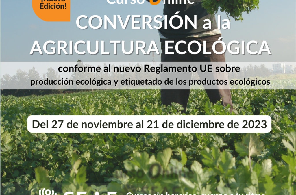 Cursos online de producción ecológica, ¡ahora en la agenda SEAE!
