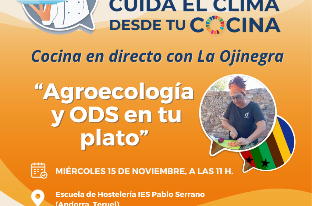 Cocina en directo con La Ojinegra: hablemos del valor de los alimentos locales, ecológicos y de temporada