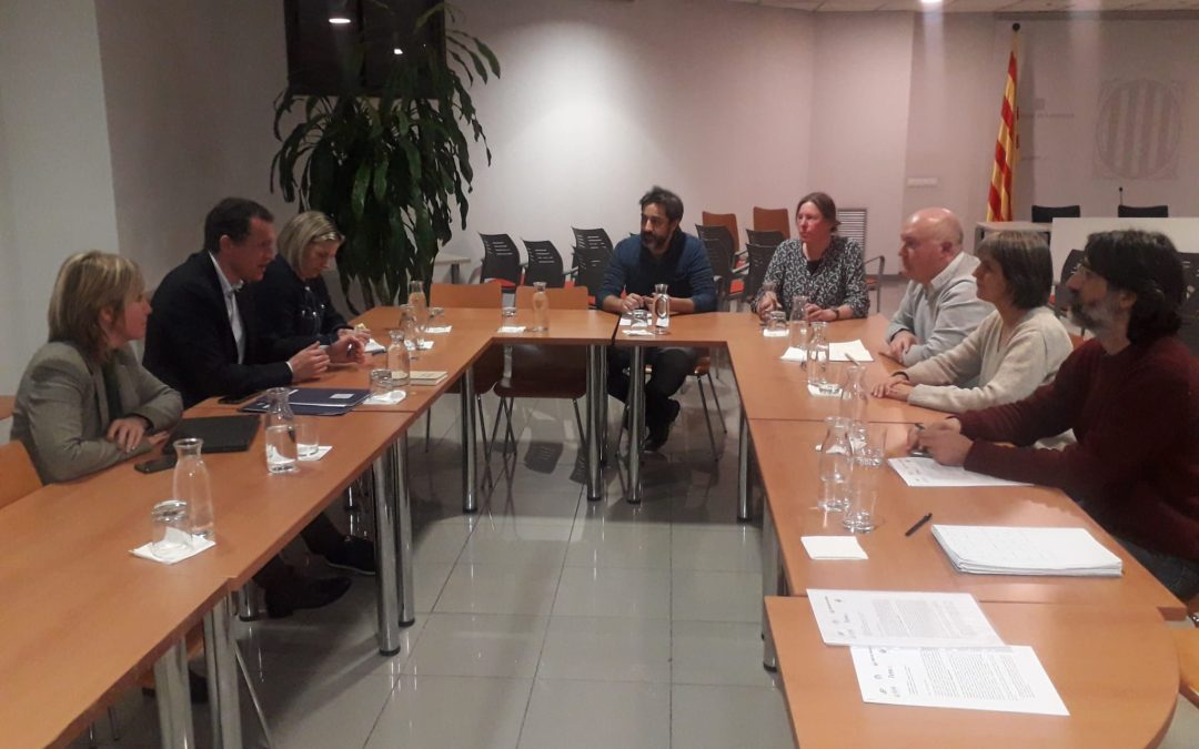 Reunión de la «Aliança Fulla Verda» con el nuevo conseller de Agricultura de Catalunya para continuar con el diálogo de impulso al sector ecológico