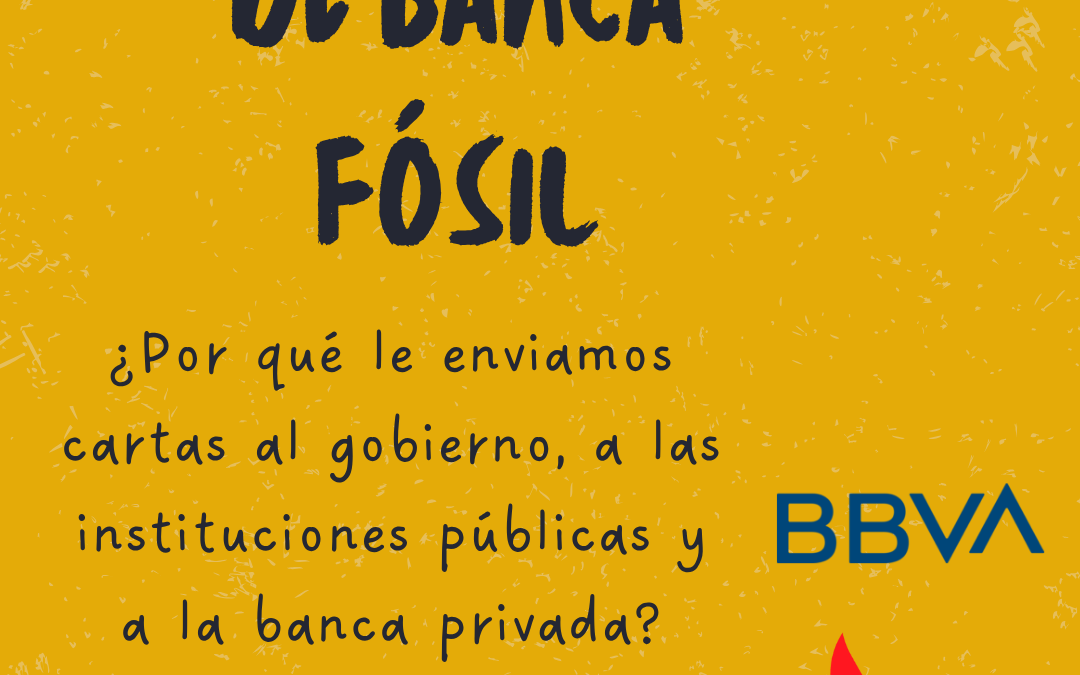 Exigimos el fin de la financiación y subvenciones públicas a los combustibles fósiles