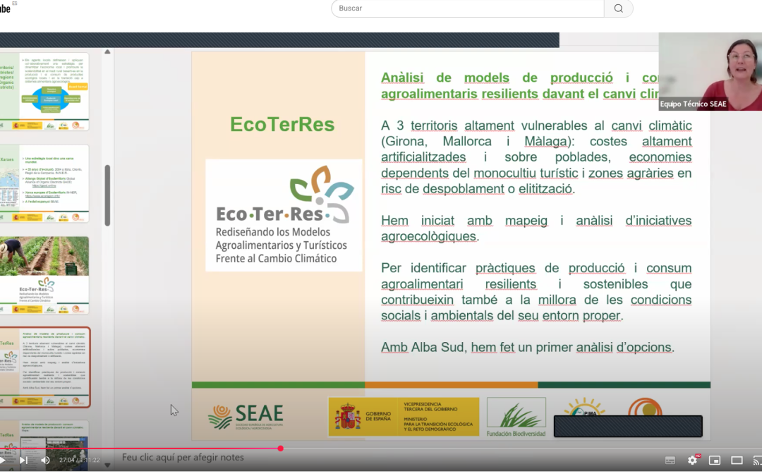 Aprendizaje y Servicio (ApS): educar desde lo local para la resiliencia climática con EcoTerRes