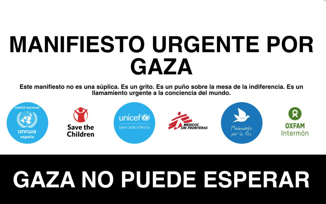 Manifiesto URGENTE por GAZA