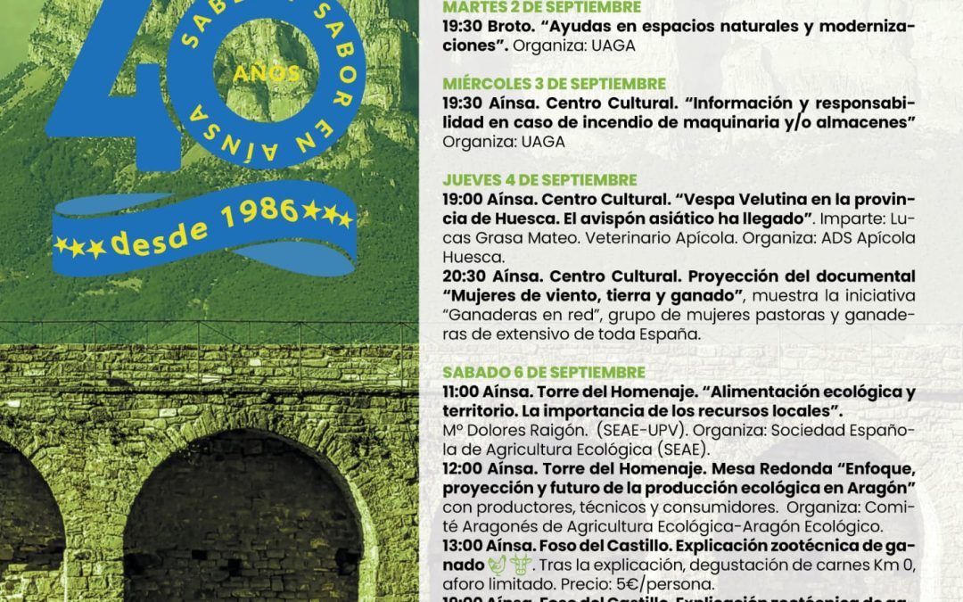 SEAE participa en las Jornadas Agroganaderas de Aínsa (Huesca)