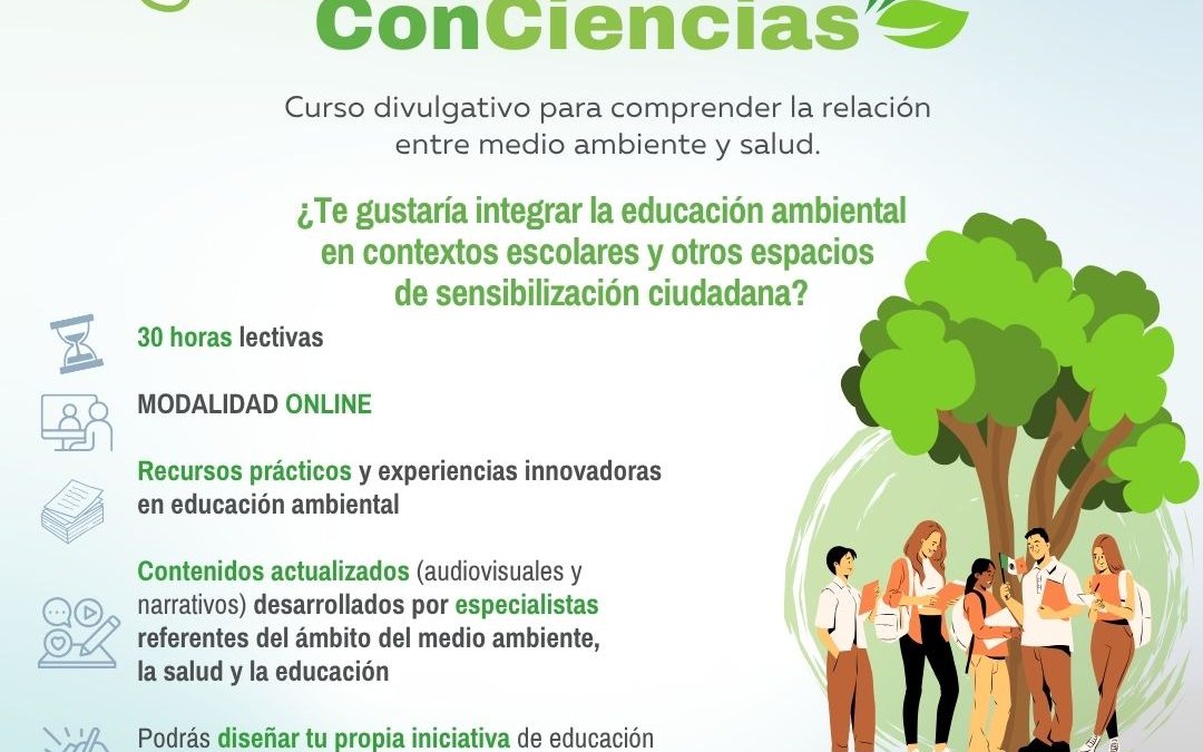 Aprende a conectar salud, alimentación y medio ambiente con el curso gratuito «Educando conciencias»