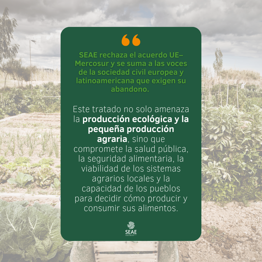Acuerdo UE–Mercosur: Una alarmante vulneración al derecho a la alimentación