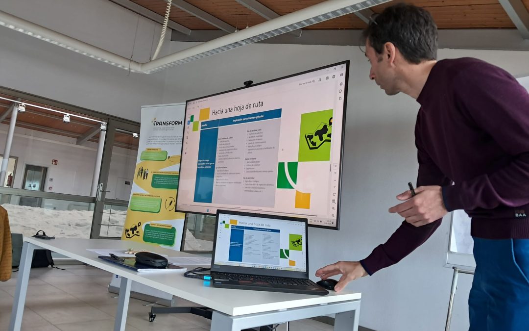 El proyecto TRANSFORM reúne a agricultoras, técnicos e investigadores en Agurain para explorar rotaciones de cultivos frente al cambio climático