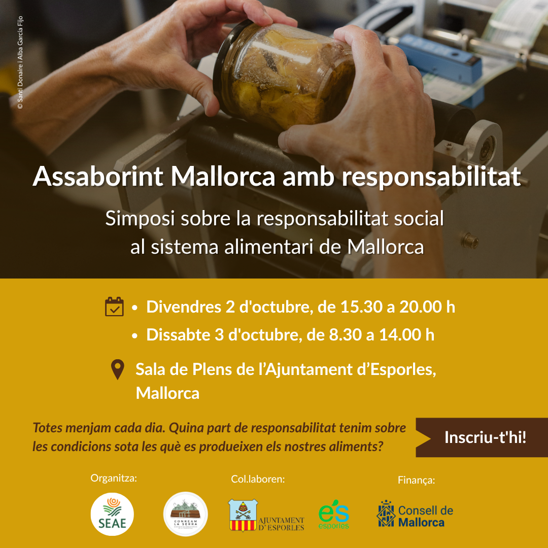 «Assaborint Mallorca amb responsabilitat»